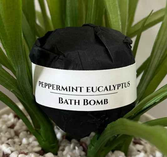 Peppermint Eucalyptus Bath Bomb